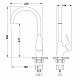 Купить Смеситель для кухни Lemark Linara LM0405C Хром в магазине сантехники Santeh-Crystal.ru