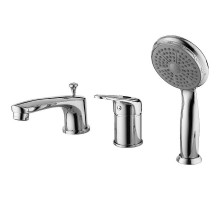 Смеситель на борт ванны Lemark Luna LM4145C Хром