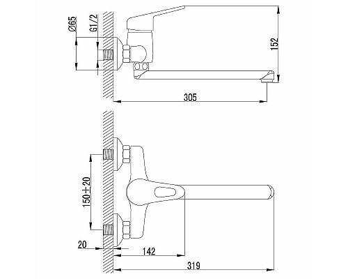 Santeh-Crystal.ru: Смеситель для кухни Lemark Luna LM4111C Хром Приобрести Смеситель для кухни Lemark Luna LM4111C Хром в магазине сантехники Santeh-Crystal.ru