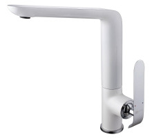 Смеситель для кухни Lemark Melange LM4905CW Хром Белый