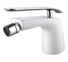 Смеситель для биде Lemark Melange LM4908CW Хром Белый