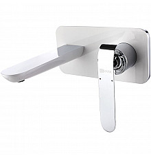 Смеситель для раковины Lemark Melange LM4926CW Хром Белый