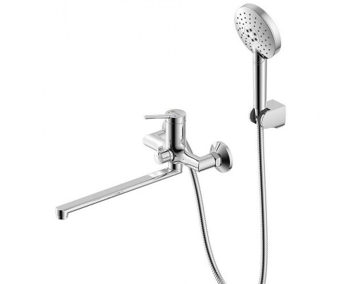 Приобрести Смеситель для ванны Lemark Minima LM3851C универсальный Хром в магазине сантехники Santeh-Crystal.ru