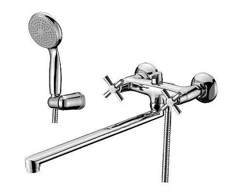 Приобрести Смеситель для ванны Lemark Neo LM2212C универсальный Хром в магазине сантехники Santeh-Crystal.ru