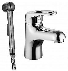 Смеситель для раковины Lemark Omega LM3116C с гигиеническим душем Хром