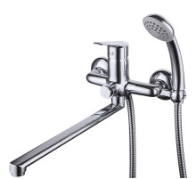 Смеситель для ванны Lemark Partner LM6557C универсальный Хром