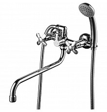 Смеситель для ванны Lemark Partner LM6541C универсальный Хром