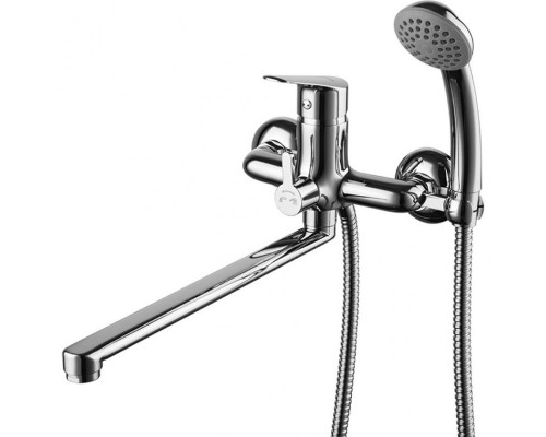 Заказать Смеситель для ванны Lemark Partner LM6551C универсальный Хром в магазине сантехники Santeh-Crystal.ru