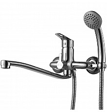 Смеситель для ванны Lemark Partner LM6553C универсальный Хром