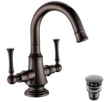 Смеситель для раковины Lemark Peretto LM6307RB Черный кофе