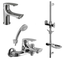 Комплект смесителей Lemark Plus Shape LM1780C Хром