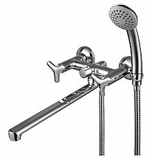 Смеситель для ванны Lemark Plus Spirit LM1951C универсальный Хром