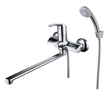 Смеситель для ванны Lemark Plus Strike LM1157C универсальный Хром