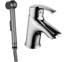 Смеситель для раковины Lemark Plus Strike LM1116C с гигиеническим душем Хром