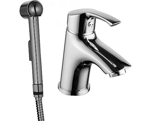 Приобрести Смеситель для раковины Lemark Plus Strike LM1116C с гигиеническим душем Хром в магазине сантехники Santeh-Crystal.ru