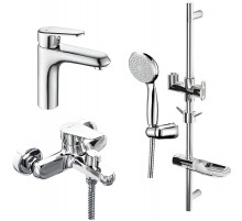 Комплект смесителей Lemark Point LM0380C Хром