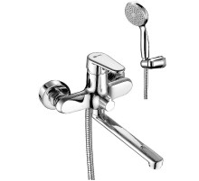 Смеситель для ванны Lemark Point LM0317C универсальный Хром