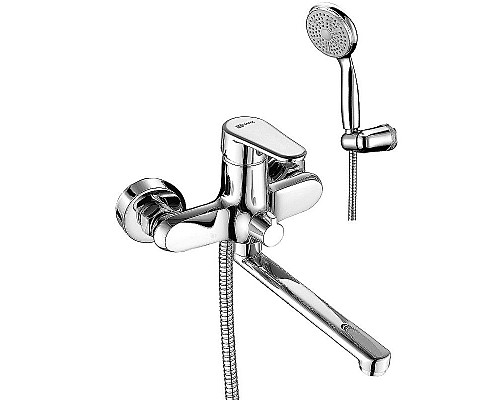 Приобрести Смеситель для ванны Lemark Point LM0317C универсальный Хром в магазине сантехники Santeh-Crystal.ru