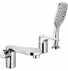 Смеситель на борт ванны Lemark Shift LM4347C Хром