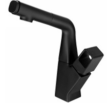 Смеситель для кухни Lemark Soul LM6008BL Черный