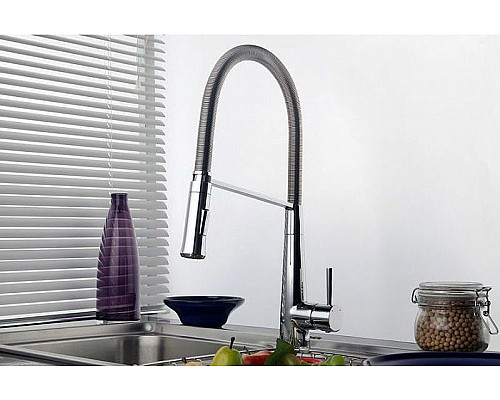 Купить Смеситель для кухни Lemark Soul LM6002C Хром в магазине сантехники Santeh-Crystal.ru