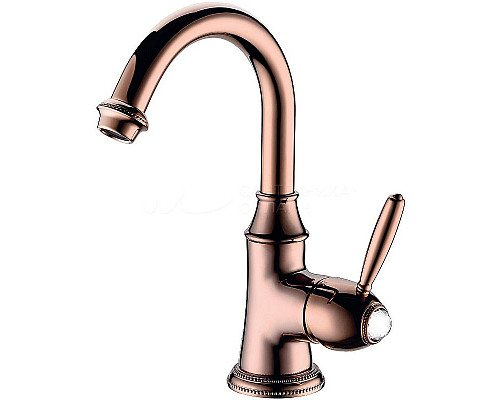 Приобрести Смеситель для раковины Lemark Spark LM6707RG Розовое золото в магазине сантехники Santeh-Crystal.ru