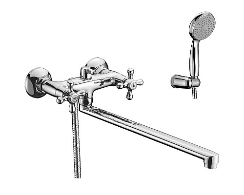 Купить Смеситель для ванны Lemark Standard LM2112C универсальный Хром в магазине сантехники Santeh-Crystal.ru