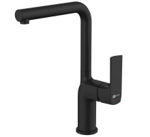 Смеситель для кухни Lemark Ursus LM7205BL Черный