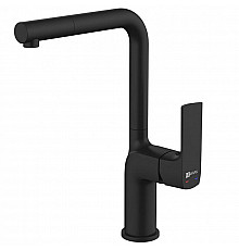 Смеситель для кухни Lemark Ursus LM7205BL Черный