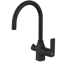 Смеситель для кухни Lemark Ursus LM7261BL Черный
