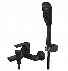 Смеситель для ванны Lemark Ursus LM7214BL Черный