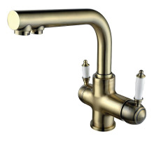Смеситель для кухни Lemark Villa LM4861B Бронза