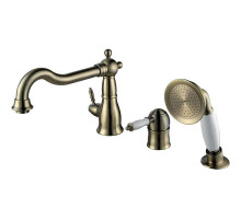 Смеситель на борт ванны Lemark Villa LM4845B Бронза