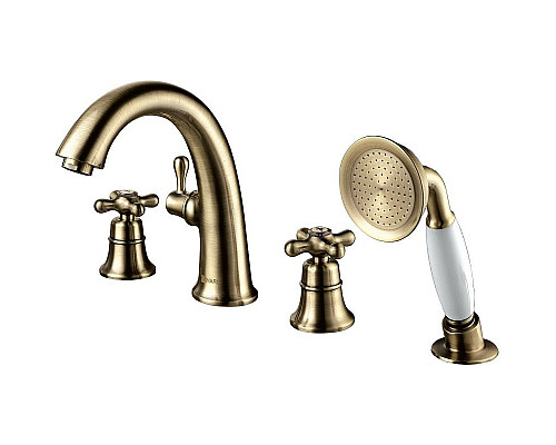 Заказать Смеситель на борт ванны Lemark Vintage LM2841B Бронза в магазине сантехники Santeh-Crystal.ru