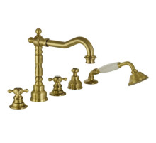 Смеситель на борт ванны Migliore Arcadia 18379 Бронза