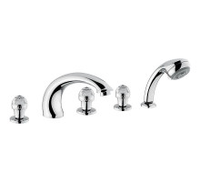 Смеситель на борт ванны Migliore Axo 18487 Хром