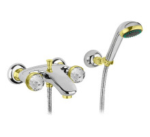 Смеситель для ванны Migliore Axo 18494 Хром золото