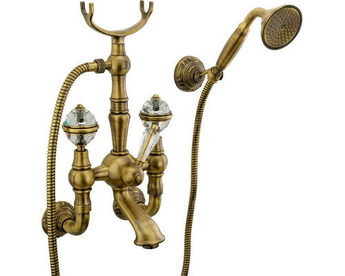 Приобрести Смеситель для ванны Migliore Cristalia 18580 Бронза в магазине сантехники Santeh-Crystal.ru