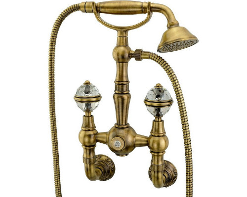Заказать Смеситель для душа Migliore Cristalia 18582 Бронза в магазине сантехники Santeh-Crystal.ru
