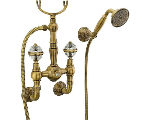 Заказать Смеситель для душа Migliore Cristalia 18582 Бронза в магазине сантехники Santeh-Crystal.ru