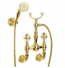 Смеситель для ванны Migliore Cristalia New 27181 Золото