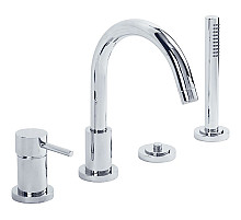 Смеситель на борт ванны Migliore Fortis 31556 (18651) Хром