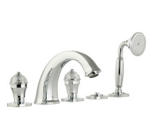 Смеситель на борт ванны Migliore Korona 27308 Хром