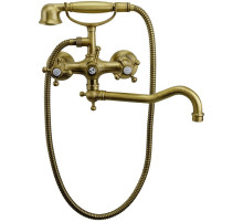 Смеситель для ванны Migliore Lady 18809 универсальный Бронза