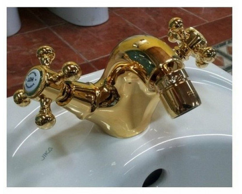 Приобрести Смеситель для биде Migliore Lady 18846 Золото в магазине сантехники Santeh-Crystal.ru