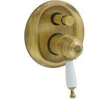 Смеситель для душа Migliore Oxford 19102 с термостатом Бронза