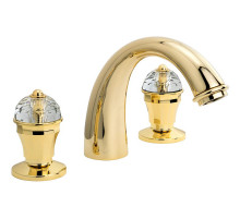 Смеситель для раковины Migliore Prestige Crystal 30860 Золото