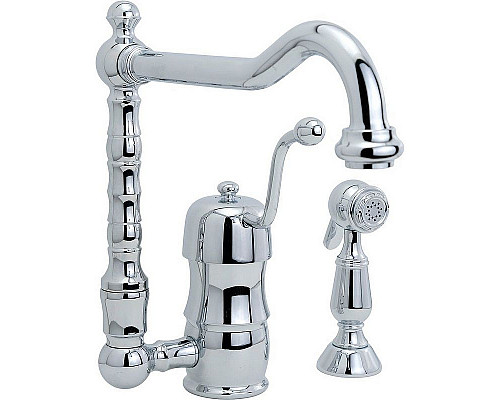 Приобрести Смеситель для кухни Migliore Queen Nostalgia 18250 Хром в магазине сантехники Santeh-Crystal.ru