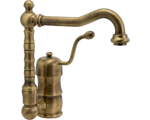 Приобрести Смеситель для кухни Migliore Queen Nostalgia 18204 Бронза в магазине сантехники Santeh-Crystal.ru