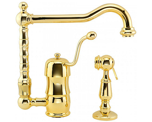 Заказать Смеситель для кухни Migliore Queen Nostalgia 18283 Золото в магазине сантехники Santeh-Crystal.ru